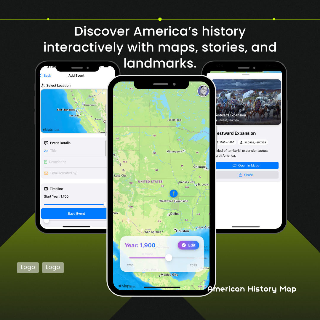 American History Map - Ongoing